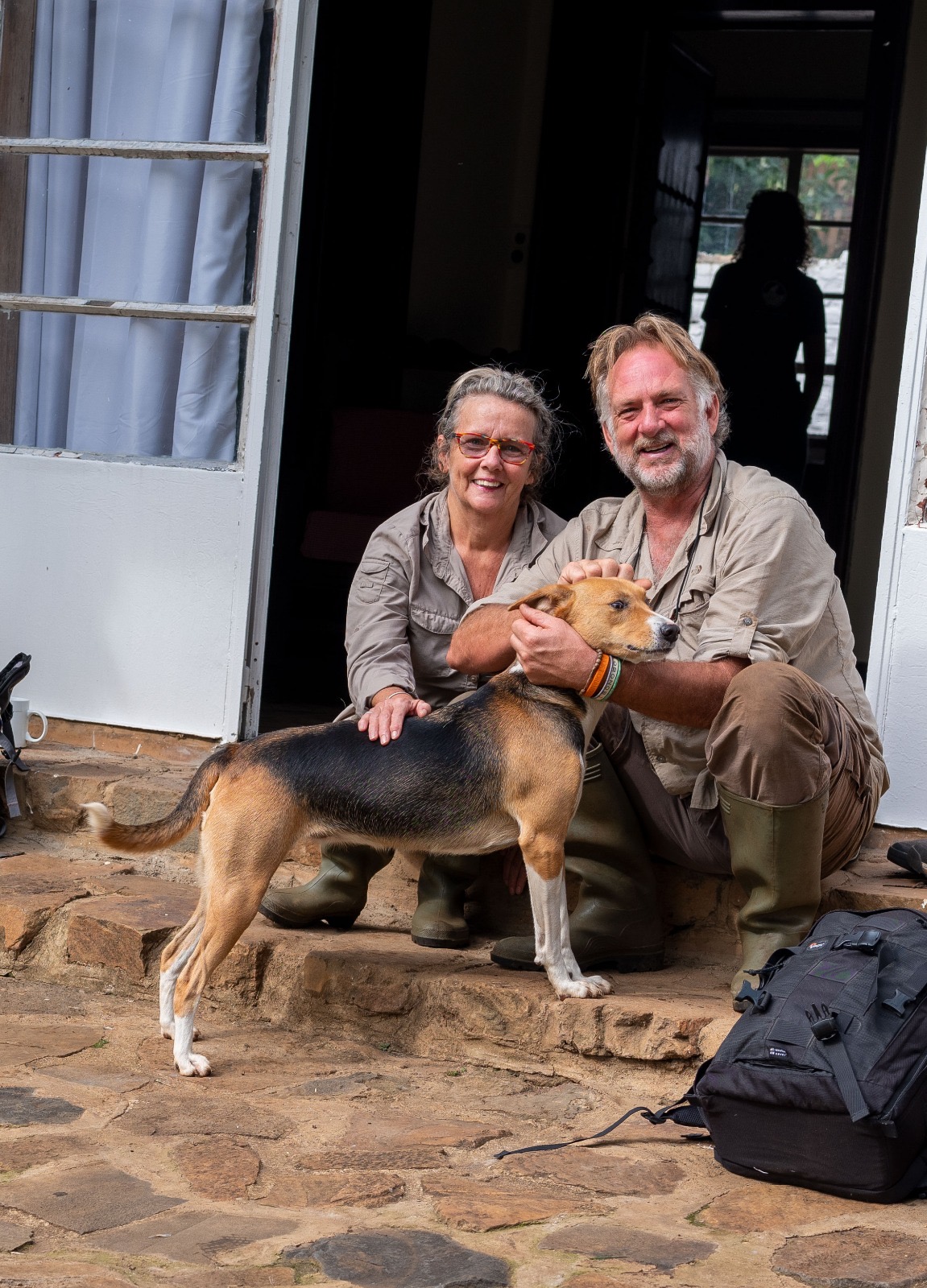 Jacha & Gwyn at Lwiro Primate Rehabilitation Centre