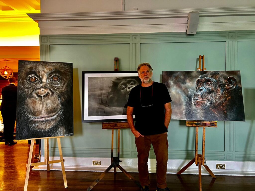 artwork for Ape Action Africa gala dinner